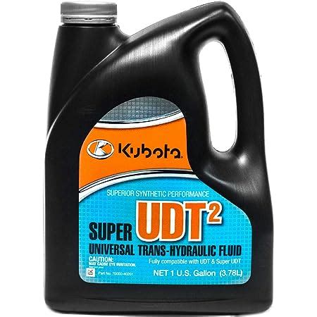 kubota super udt2 hydraulic fluid